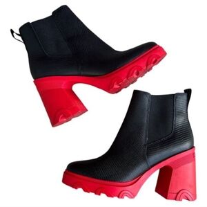 Sorel Chelsea Brex Heel Lug Sole Boots Sz 7
